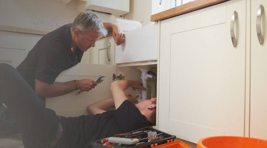 Professional burst pipe repair services in Telferner, TX